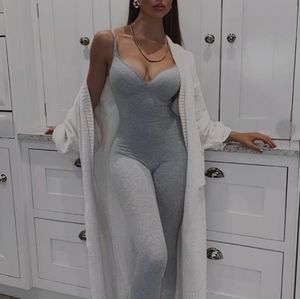 House of CB Kalani Grey Jumpsuit M